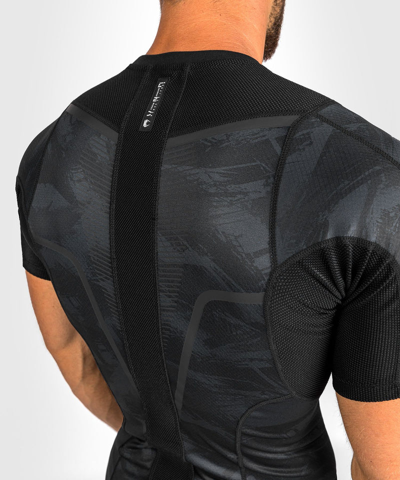 Rashguard - Venum - Electron 3.0 - Short Sleeve - Black