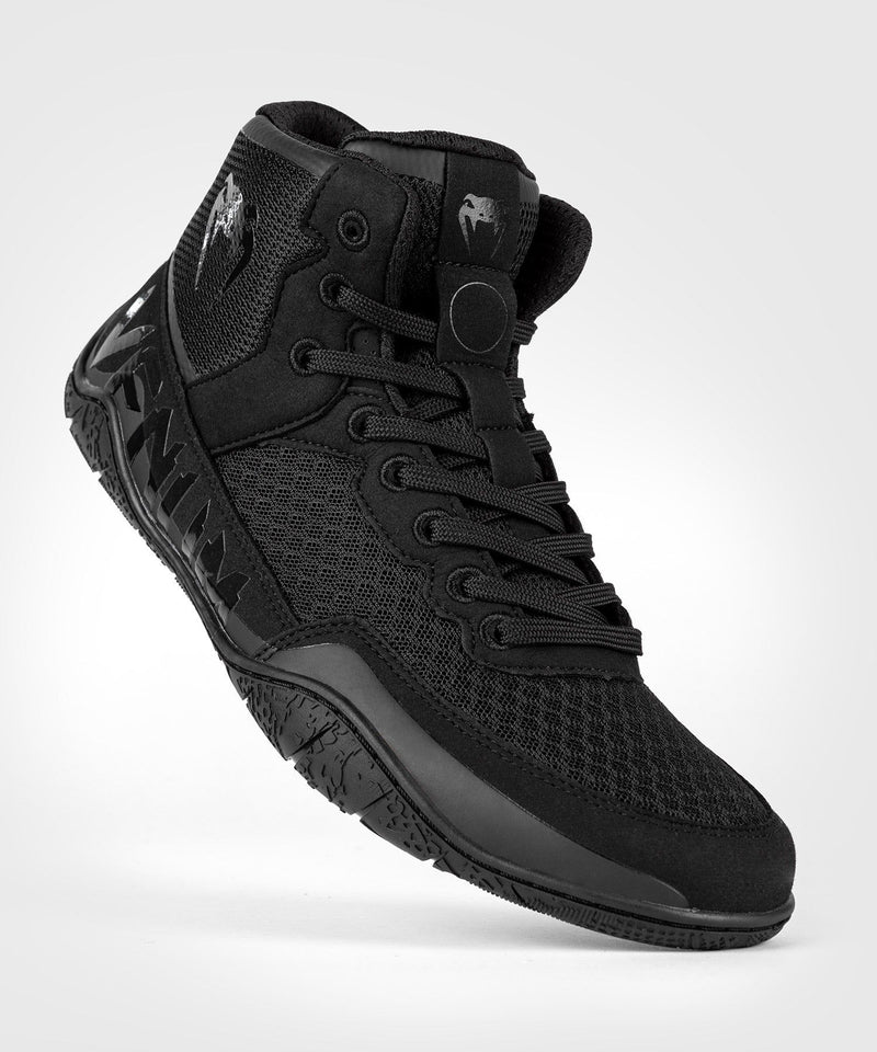 Wrestling shoes - Venum - 'Elite' - Black/Black