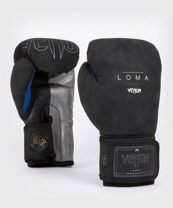 Boxing Gloves - Venum - 'Loma Classic' - Black-Blue