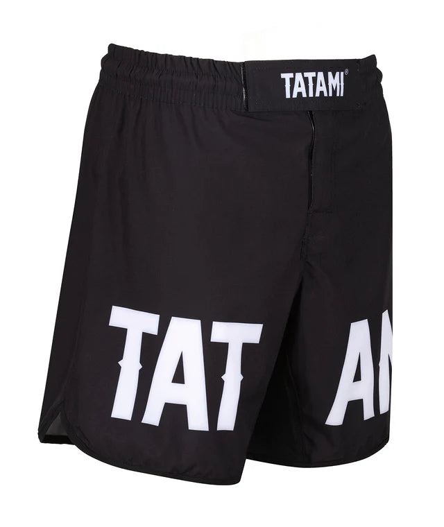 Shorts - Tatami Fightwear - 'Raven' Grappling Shorts - Black