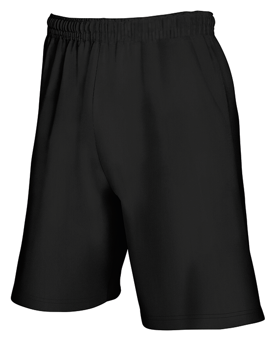 Shorts - Fruit of the Loom - Lightweight Shorts - Black