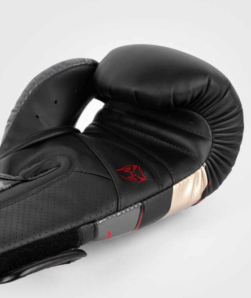 Boxing Gloves - Venum - 'Elite Evo' - Black/Gold/Red