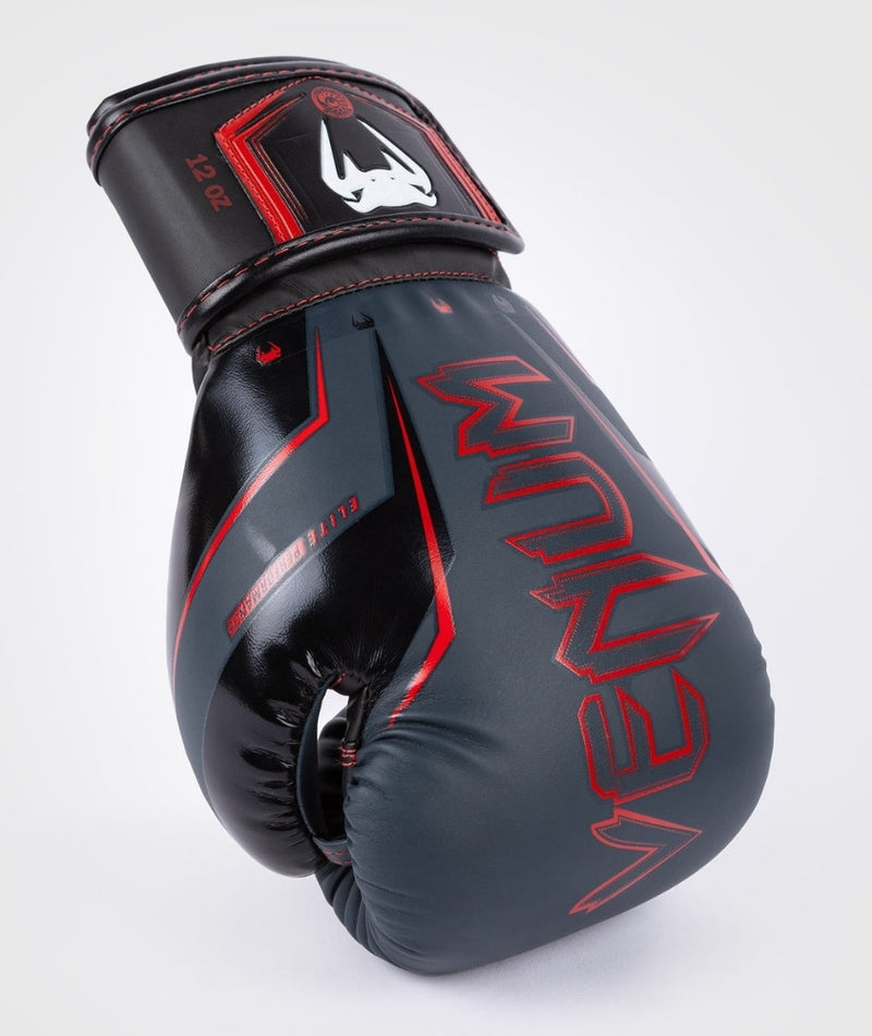 Boxing Gloves - Venum - 'Elite Evo' - Navy/Black/Red