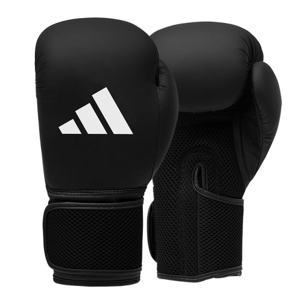 Boxing Gloves - Adidas - 'Hybrid 25' - KIDS - Black