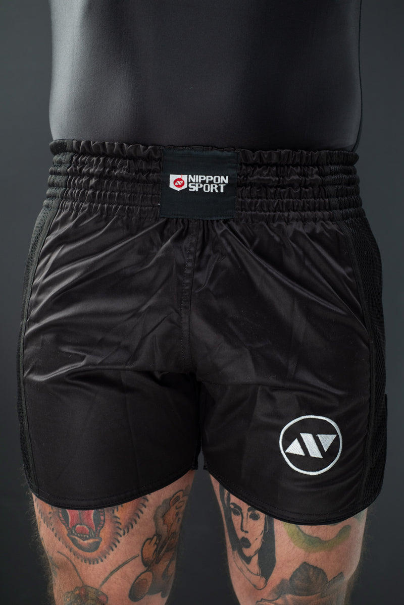 Muay Thai shorts - Nippon Sport - Black