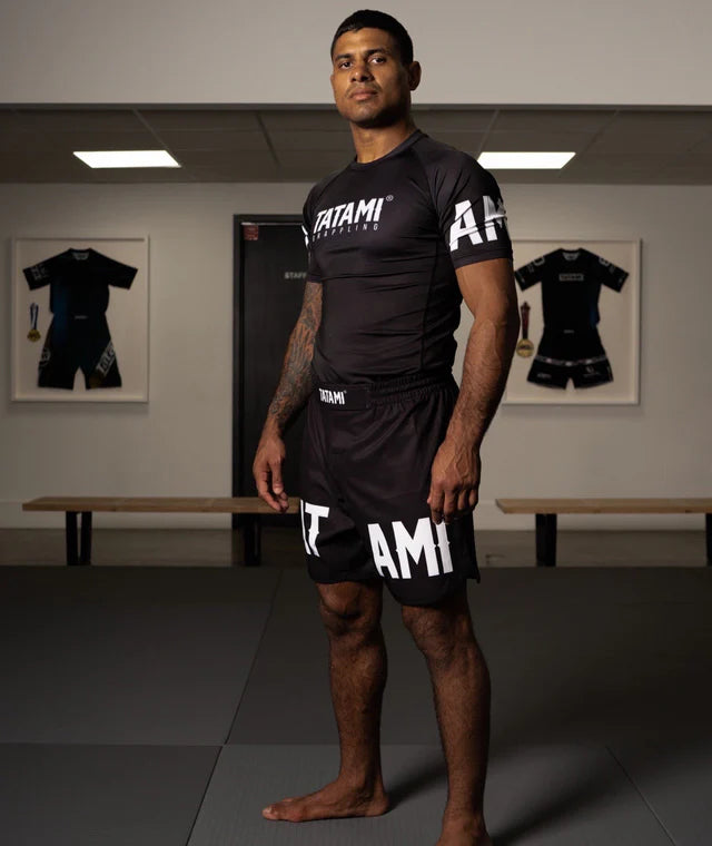 Shorts - Tatami Fightwear - 'Raven' Grappling Shorts - Black