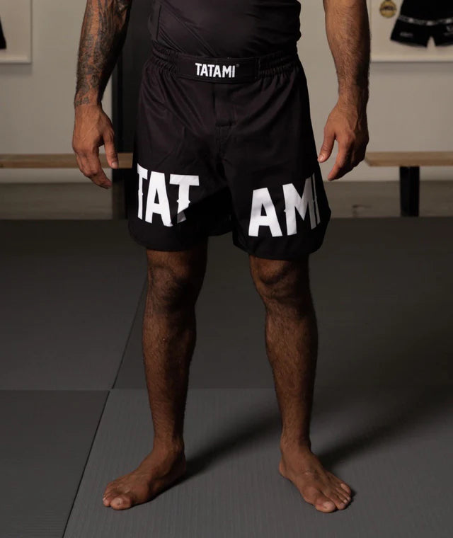 Shorts - Tatami Fightwear - 'Raven' Grappling Shorts - Black