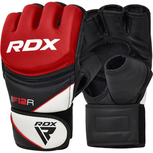 MMA Gloves - RDX - 'F12' - Red