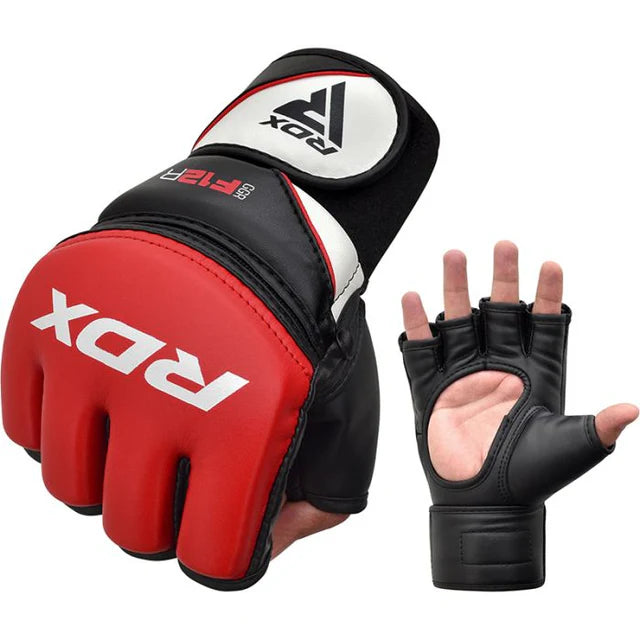 MMA Gloves - RDX - 'F12' - Red