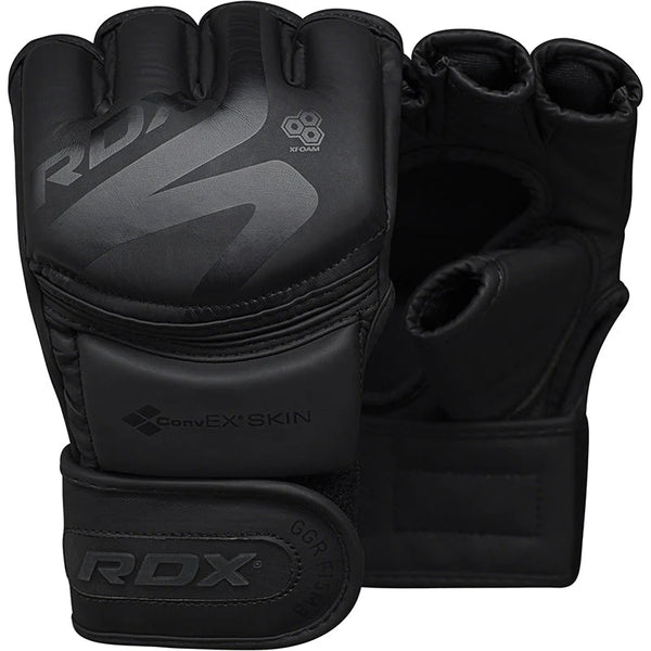 MMA Gloves - RDX - 'F15 Noir' - Black