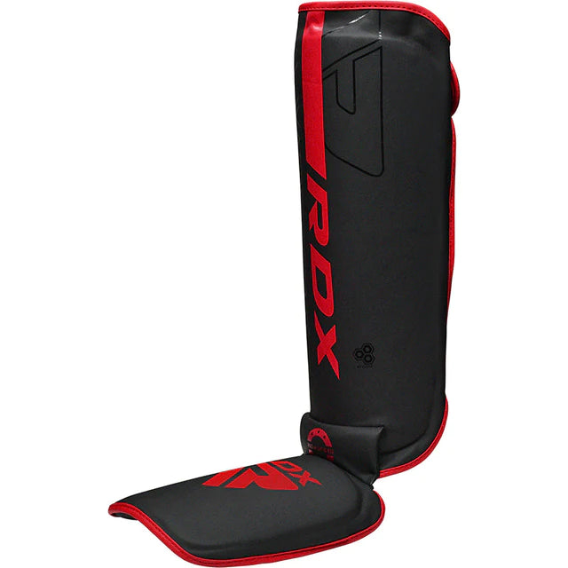 Shin guards - RDX - 'F6 KARA' - Red