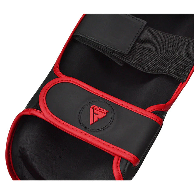 Shin guards - RDX - 'F6 KARA' - Red