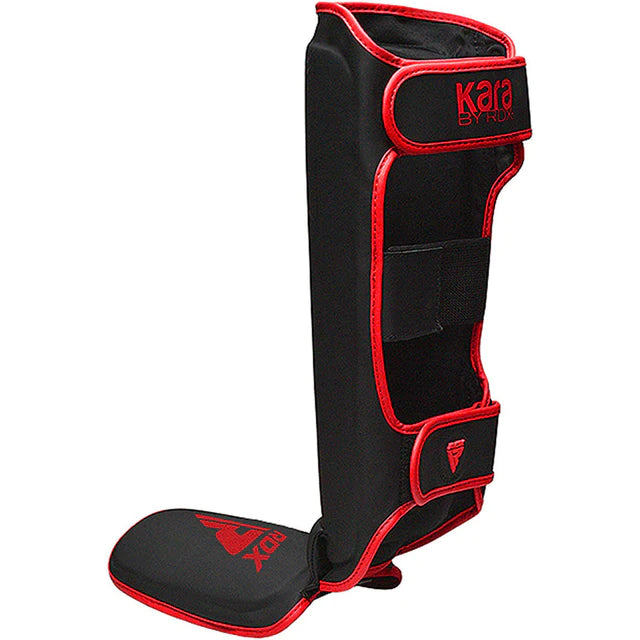 Shin guards - RDX - 'F6 KARA' - Red