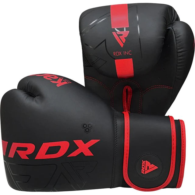 Boxing Gloves - RDX - 'F6 KARA' - Red