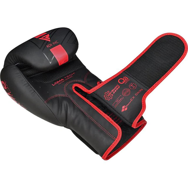Boxing Gloves - RDX - 'F6 KARA' - Red