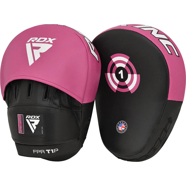 Focus Pads - RDX - 'T1' Curved - Pink/Black