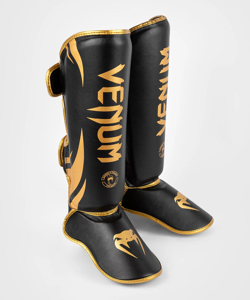 Shinguards - Venum - 'Challenger' - Black/Gold