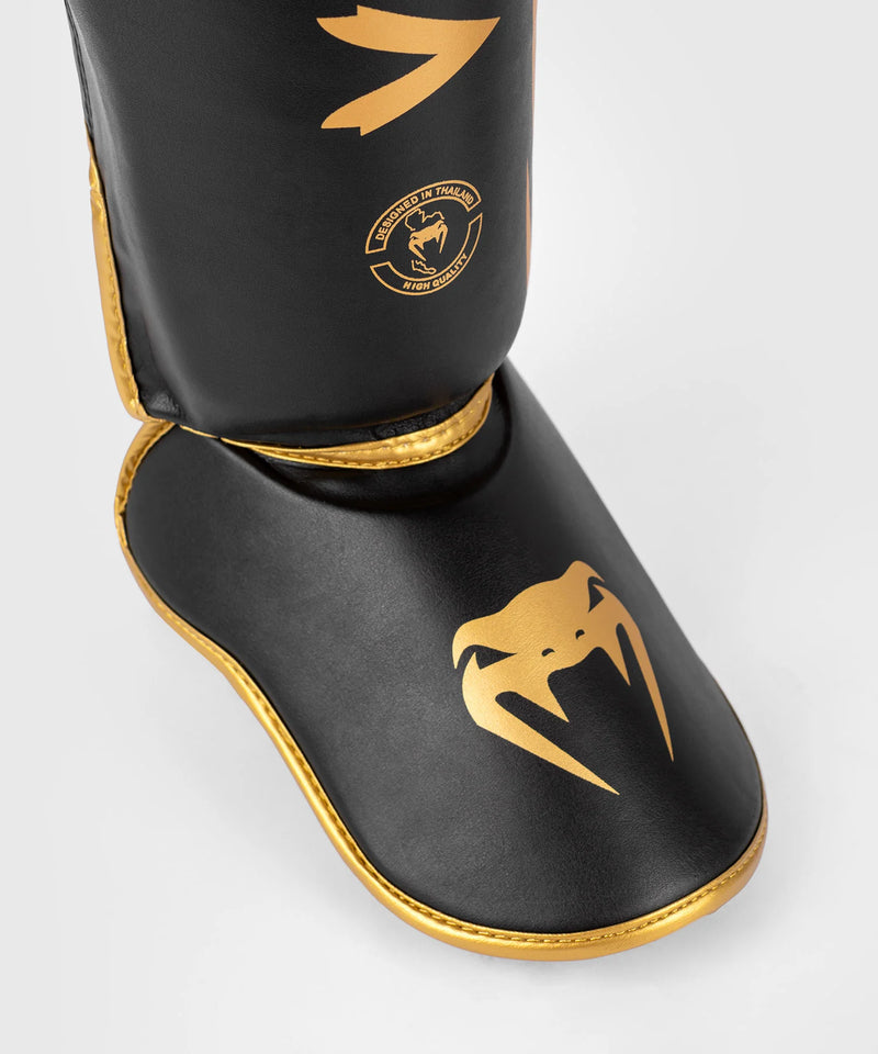 Shinguards - Venum - 'Challenger' - Black/Gold