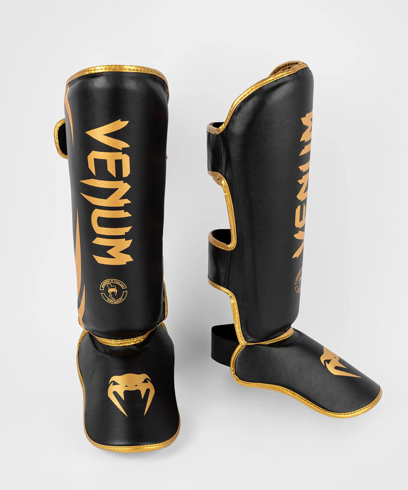 Shinguards - Venum - 'Challenger' - Black/Gold