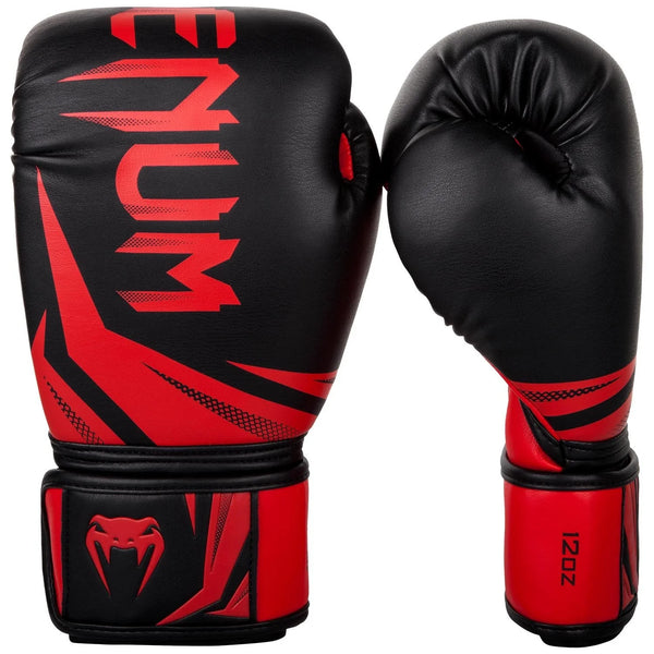 Boxing Gloves - Venum - 'Challenger 3.0' - Black/Red