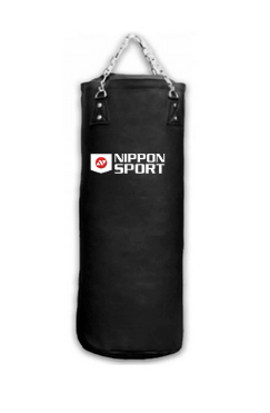 Boxing Bag - Nippon Sport - 'PRO' - 100cm - 33kg - Black
