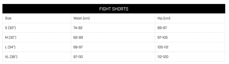 Fightshorts - Hayabusa - 'Icon Mid-Length' - Black/White