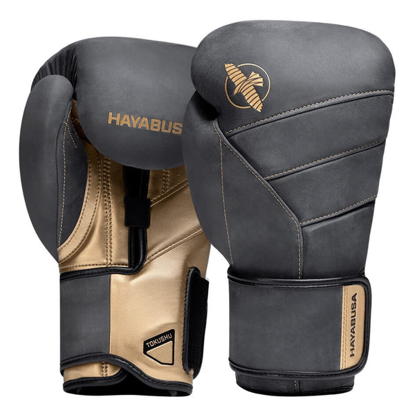 Boxing Gloves - Hayabusa - 'T3 LX' - Obsidian/Gold