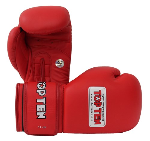 Boxing Gloves - TOP TEN - AIBA - Black