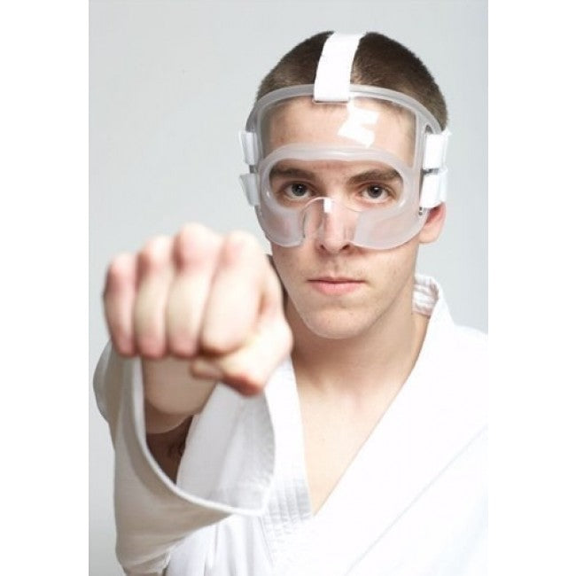 Mask - Hayashi - WKF Karate Mask - clear
