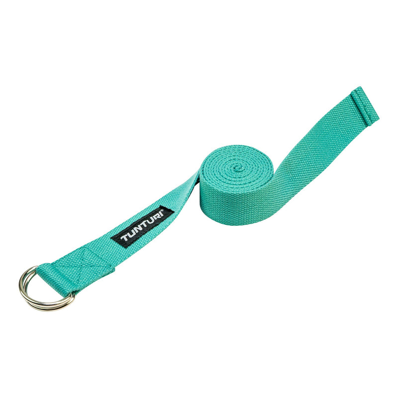 Yoga Strap - Yoga Belt - Tunturi - Turquoise