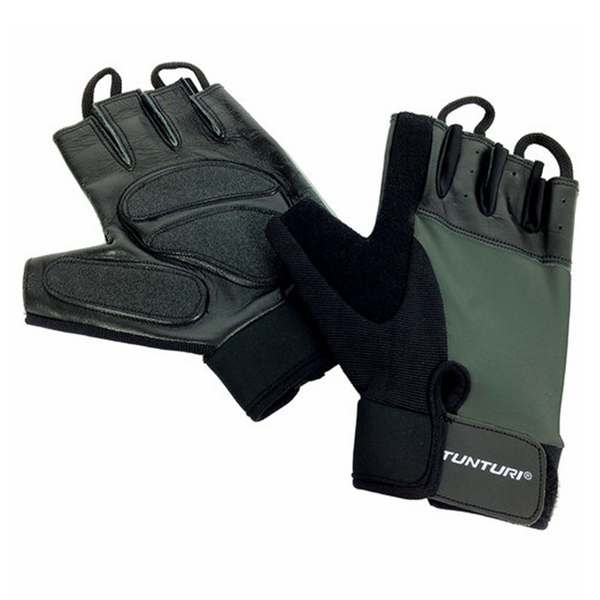 Weightlifting Gloves - Tunturi - 'Pro Gel' - Black