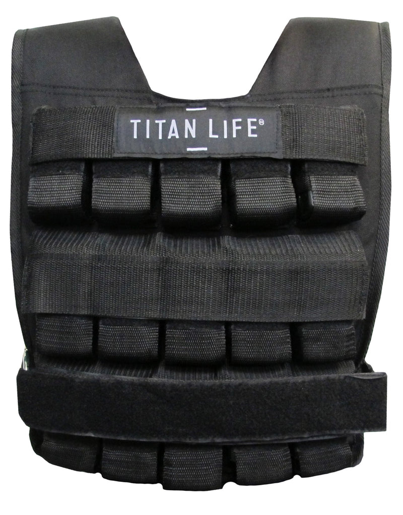 Weight vest - Titan Life - Black - 1-30 kg - Black