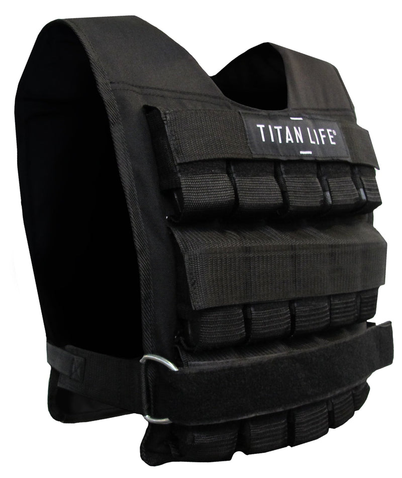 Weight vest - Titan Life - Black - 1-30 kg - Black