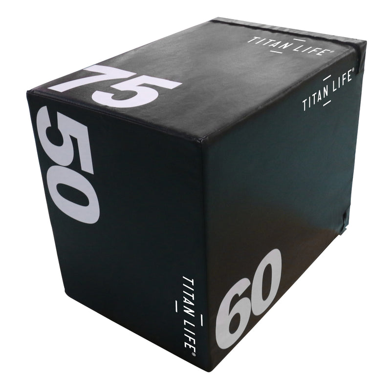 Soft Plyo Box - Titan Life Pro - 3-in-1 - Black
