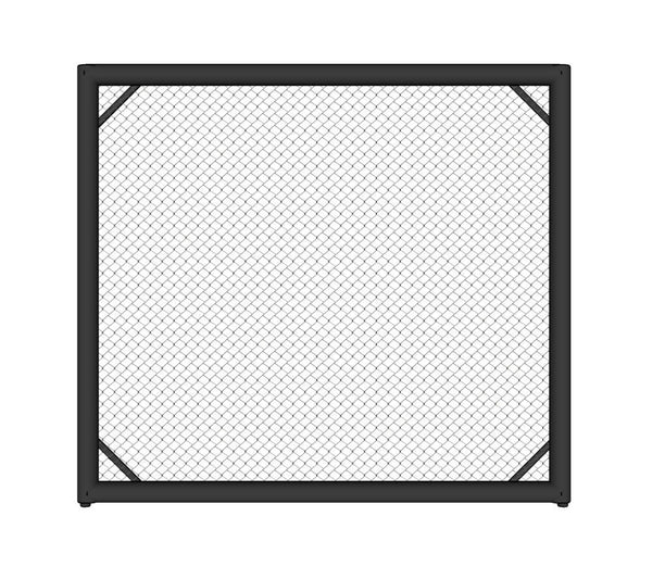 Cage panel with extra padding