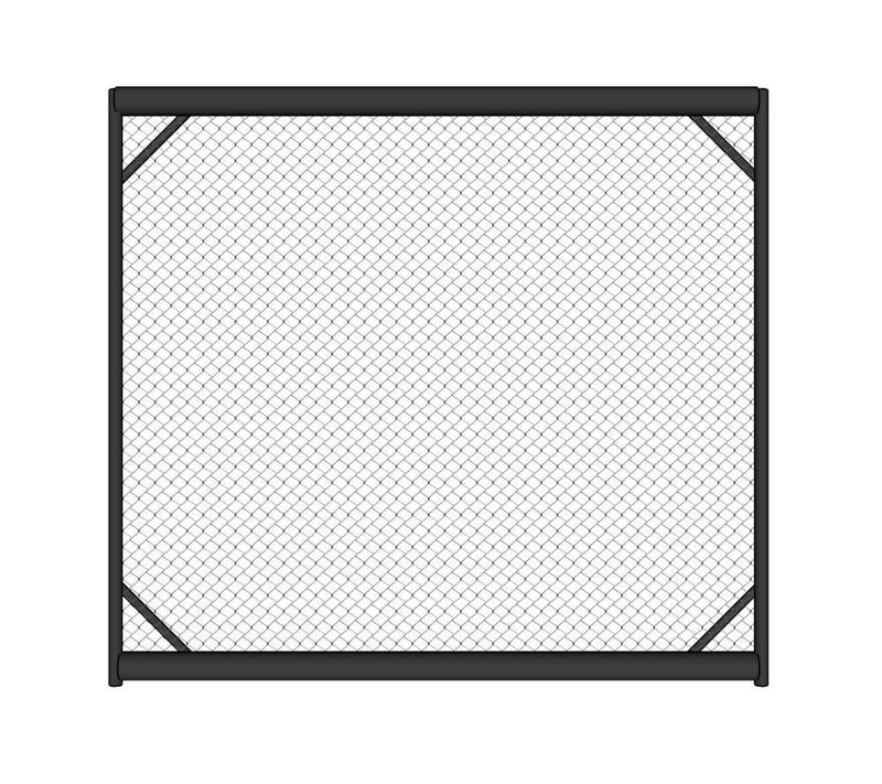 Cage panel - Black