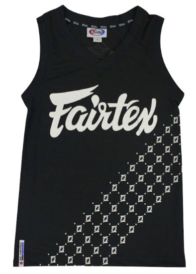 Tank Top - Fairtex - 'JS6' - Black