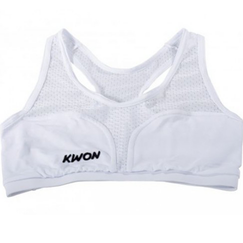 Sports Bra - Breast protector top - KWON - White