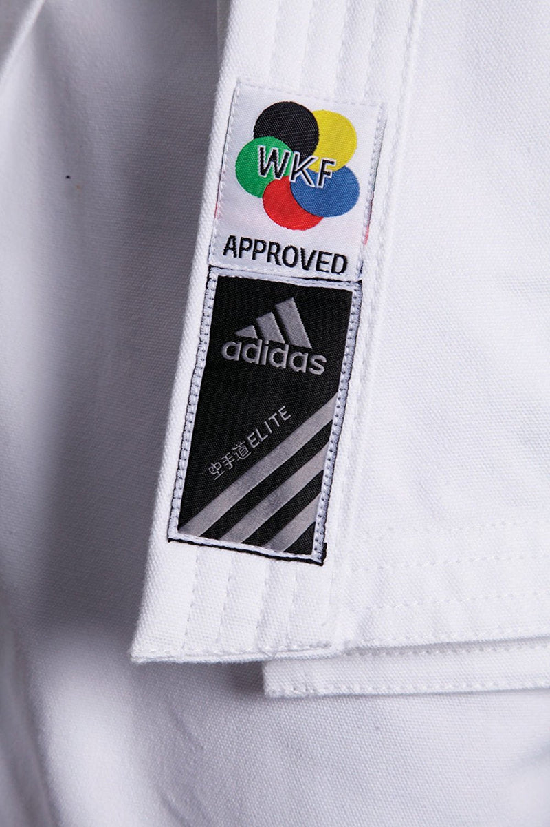 Karate Suit - Gi - Adidas Karate - 'K380J' - WKF - White