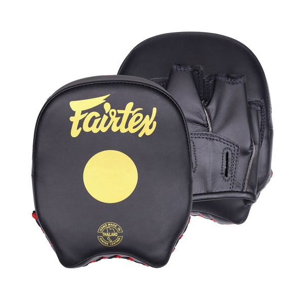 Focus Mitts - Fairtex - 'FMV14' - Black-Gold