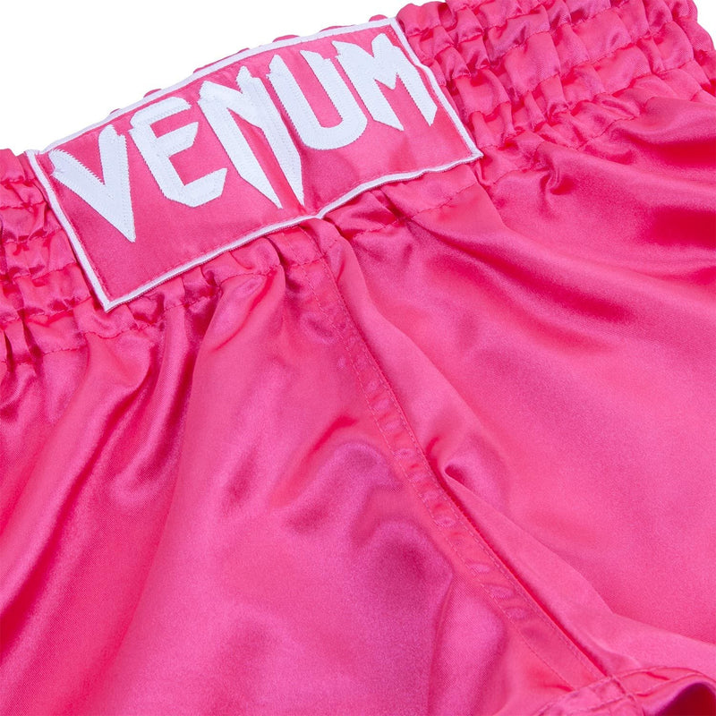 Muay Thai Shorts - Venum - 'Classic' - Pink-White