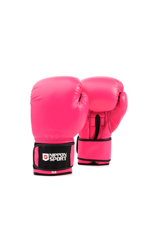 Boxing Gloves - Kids - Nippon Sport - 'Kids Revamp' - Pink