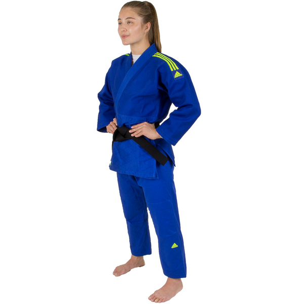 Judo Uniform - Adidas Judo - 'Quest J690' - Blue-Yellow