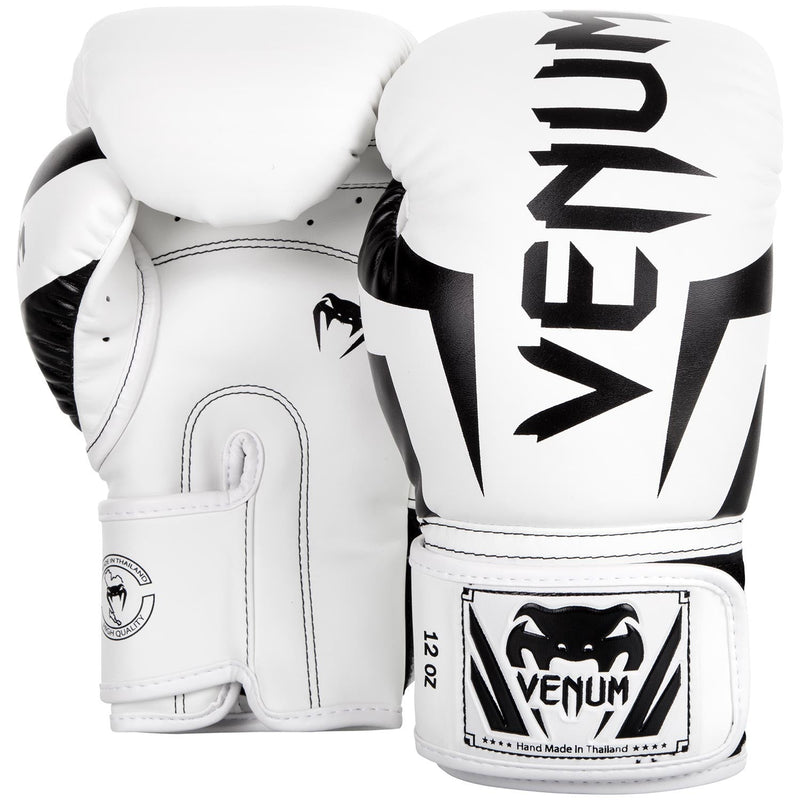 Boxing Gloves - Venum - 'Elite' - White-Black