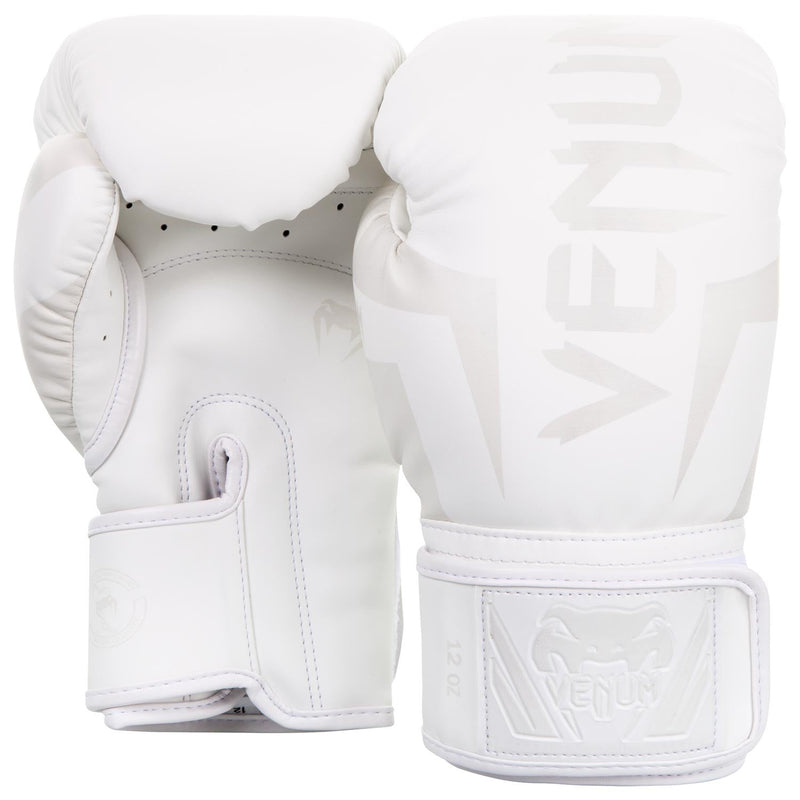 Boxing Gloves - Venum - 'Elite' - White-Ivory