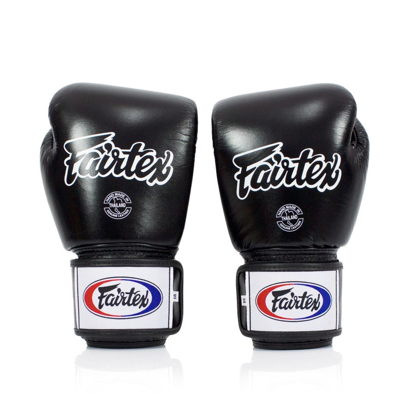 Boxing Gloves - Fairtex - 'BGV1' - "Breathable" - Black