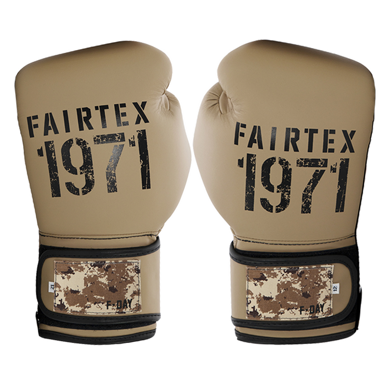 Boxing Gloves - Fairtex - BGV25 - 'F-DAY 2' - Brown