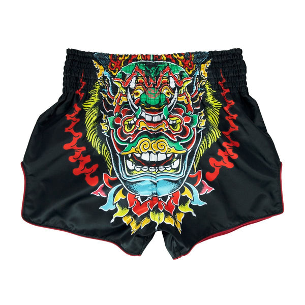 Boxer shorts - Fairtex - 'BS1912' - 'Kabuki' - Black