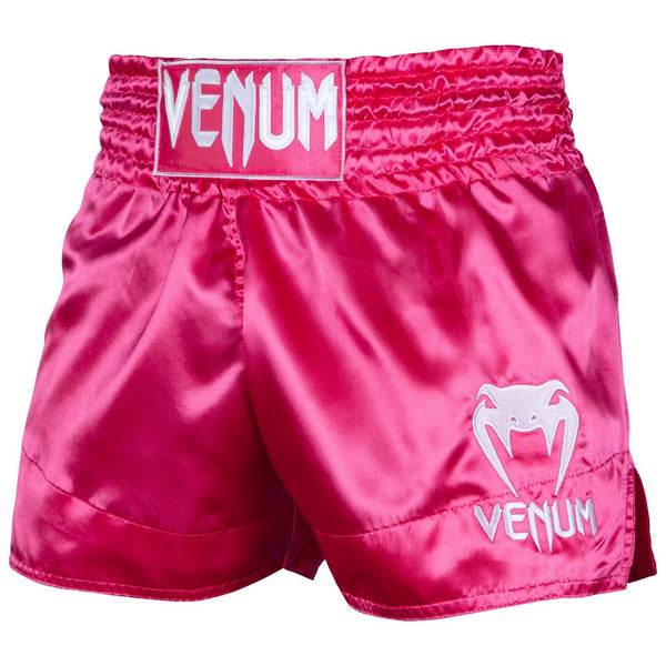 Muay Thai Shorts - Venum - 'Classic' - Pink-White