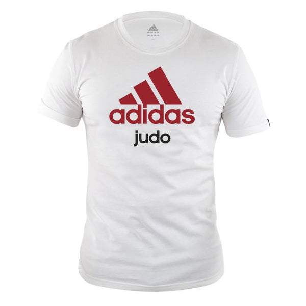 robot Luchtvaart Uitscheiden T-Shirt - Adidas Judo - 'Judo Tee' - White